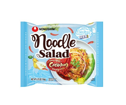 Nongshim Noodle Salad with Gochujang Vinaigrette
