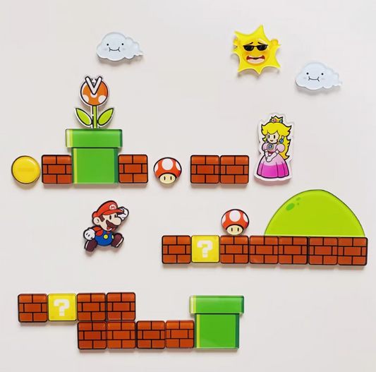 Super Mario Magnet Set