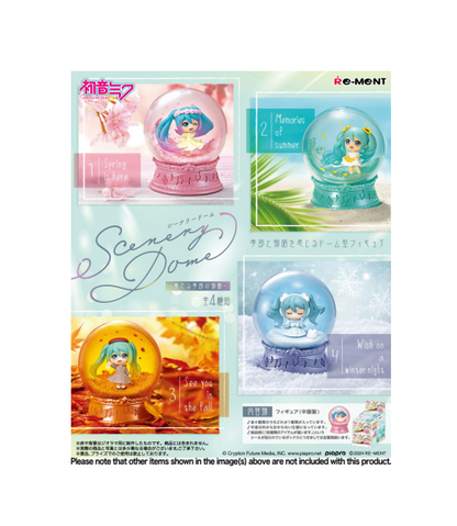 Re-Ment Hatsune Miku Scenery Dome Figure