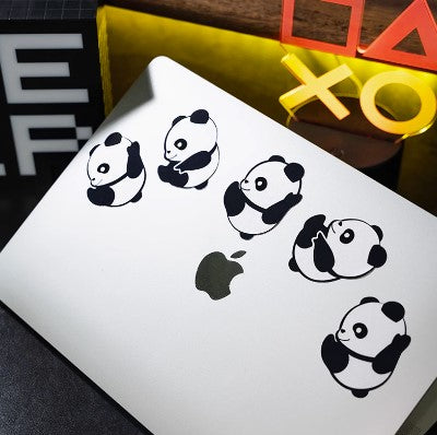 Rolling Panda Car Sticker (1 Piece)