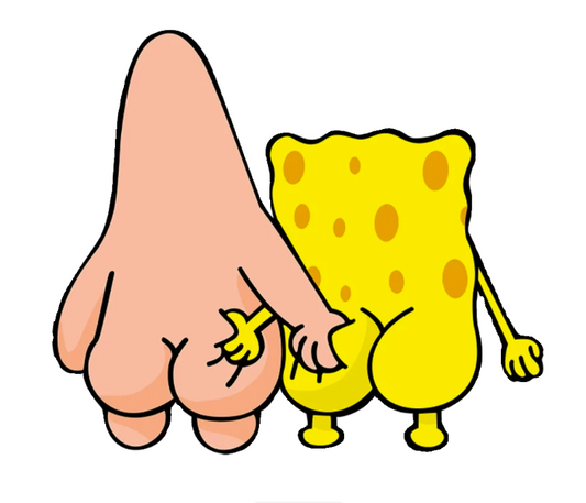 SpongeBob & Patrick Vinyl Sticker (1 Piece)