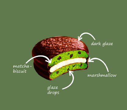 Orion Choco Pie Matcha [Best Before Date: 2027.03.27]