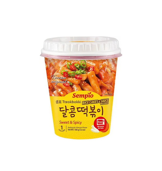 Sempio Tteokbokki Rice Cake Sweet & Spicy (160G)