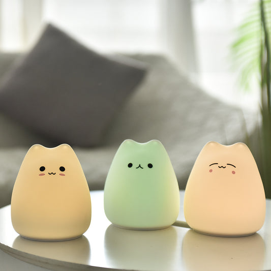 Kitty Silicone Night Lamp
