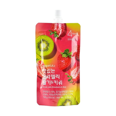 Sugarlolo Konjac Jelly Strawberry & Kiwi (150ML)