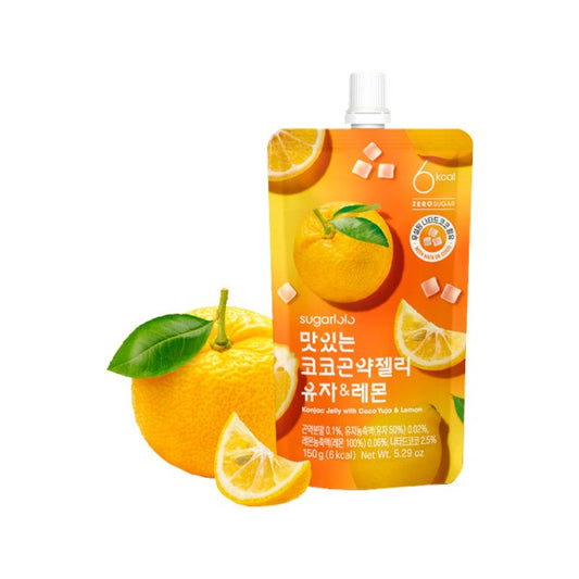 Sugarlolo Konjac Jelly Yuja & Lemon (150ML)