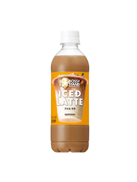 サントリー ボス スタンドアイスラテ (450ML) [賞味期限: 2026.12]
