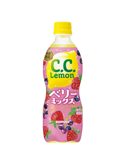 Suntory C.C. Lemon Berry Mix (500ML) [Best Before Date: 2026.03.21]