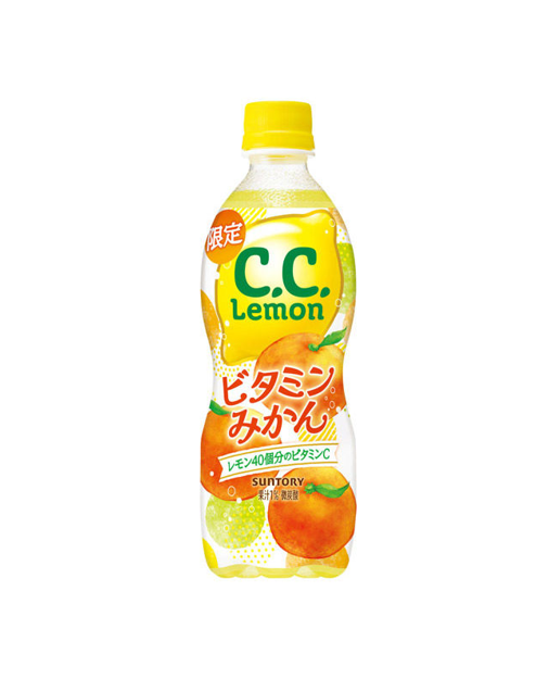 Suntory C.C. Lemon Vitamine Mandarine (500 ml) [À consommer de préférence avant le : 21.07.2026]