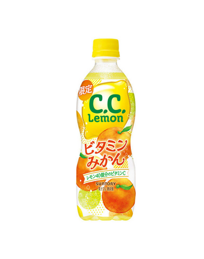 Suntory C.C. Lemon Vitamine Mandarine (500 ml) [À consommer de préférence avant le : 21.07.2026]