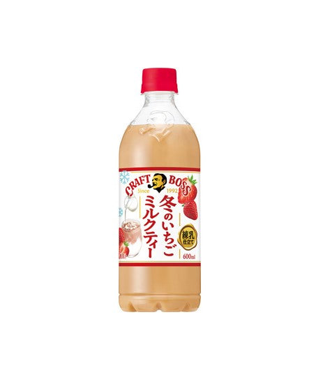 Suntory Craft Boss Condensed Strawberry Milk Tea (500ML)