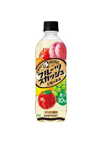 Suntory Craft Boss Fruit Squash (500ML)
