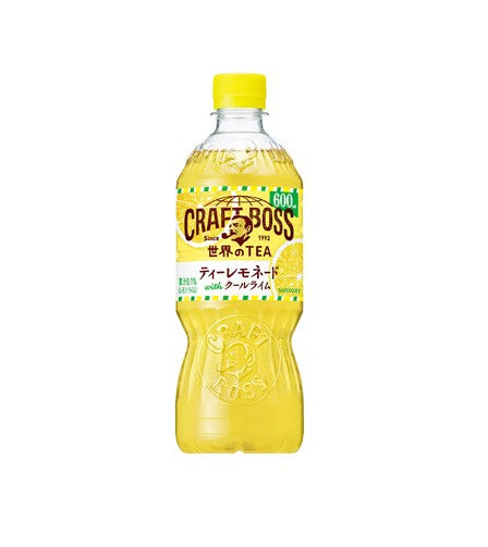 Suntory Craft Boss World Tea Lemonade with Cool Lime (600ML)