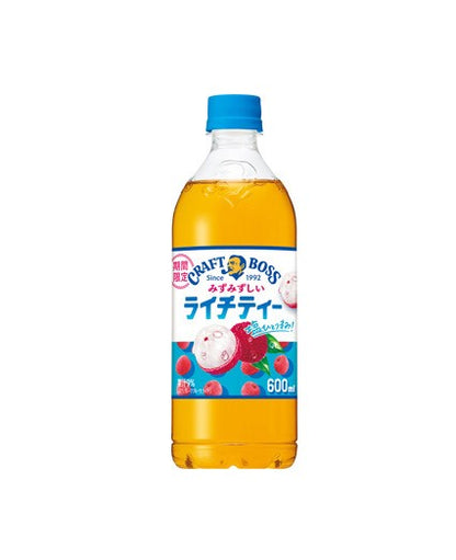 Thé au litchi Suntory Craft Boss (600ML)