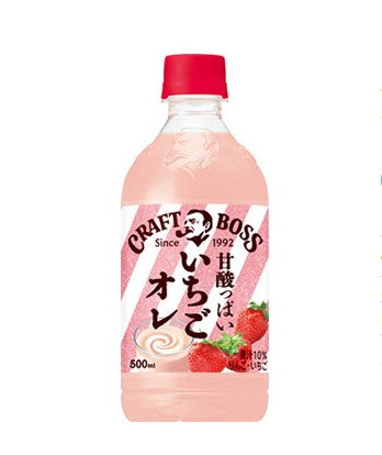 Suntory Craft Boss Strawberry Au Lait (500ML)
