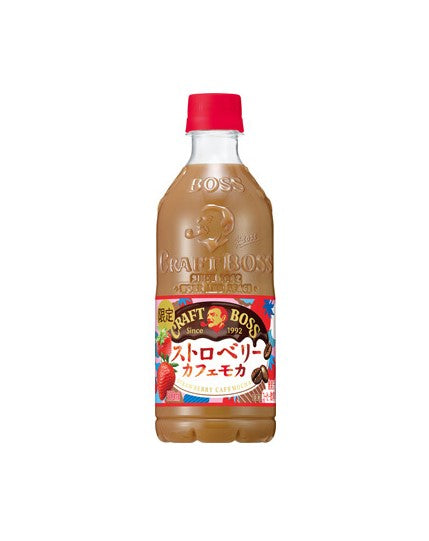 Suntory Craft Boss Strawberry Cafe Mocha (500ML)