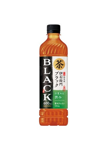 Suntory Iyamon Black Green Tea (600ML)