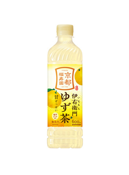 Suntory Iyemon Yuzu Tea (600ML) [Best Before Date: 2027.01]