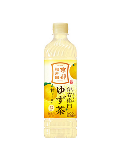 ゆずちゃ サントリー 伊右衛門 ゆず茶（600ml） – Hungry Ninja