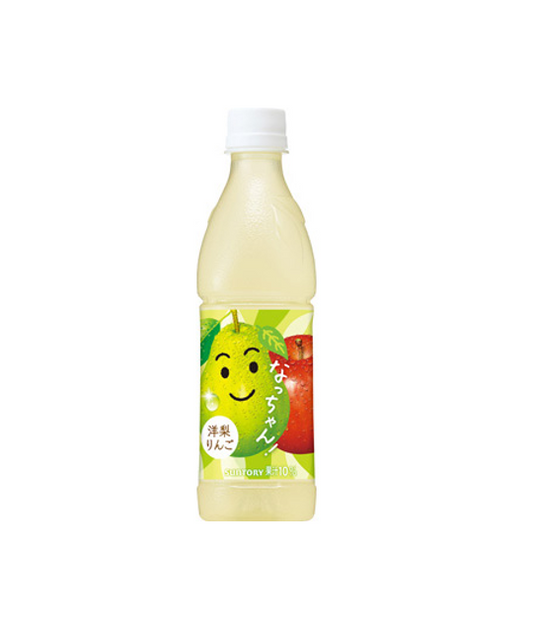 Suntory Natchan Pear and Apple (425ML)