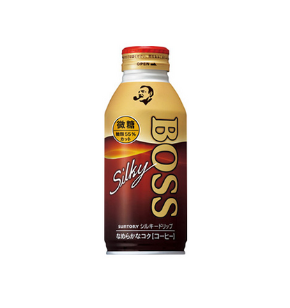 Suntory Boss Silky Drip Lightly Sweetened Coffee (360ML)