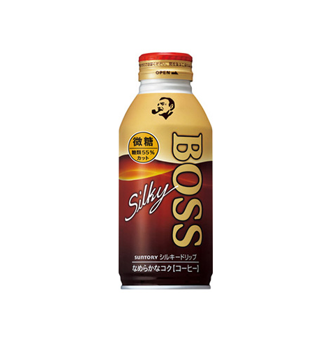 Suntory Boss Silky Drip Lightly Sweetened Coffee (360ML)