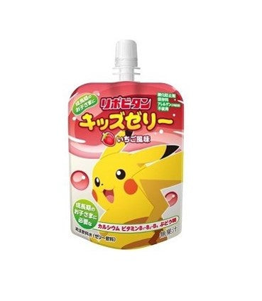 Taisho Lipovitan Pokemon Strawberry Jelly (125ML)