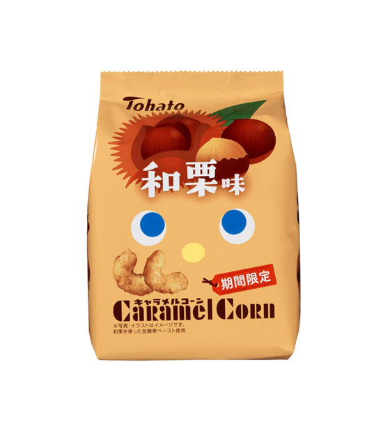 Tohato Chestnut Caramel Corn Snack (62G) [Best Before Date: 2027.04.03]