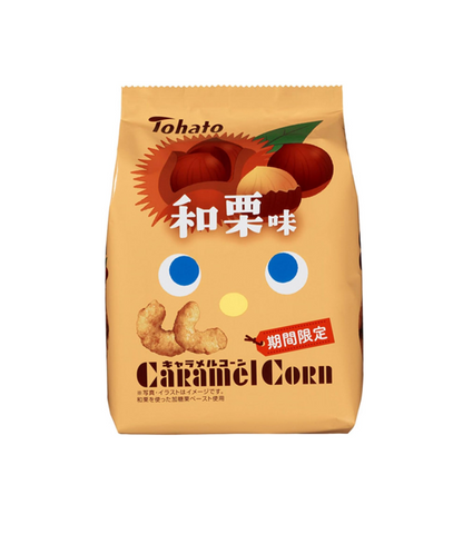 Tohato Chestnut Caramel Corn Snack (62G) [Best Before Date: 2027.04.03]