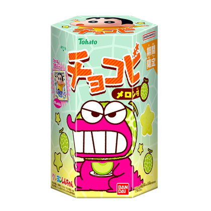Tohato Chokobi Melon Corn Puffs (18G)