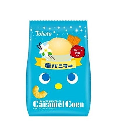 Tohato Salty Vanilla Caramel Corn Snack (68G)