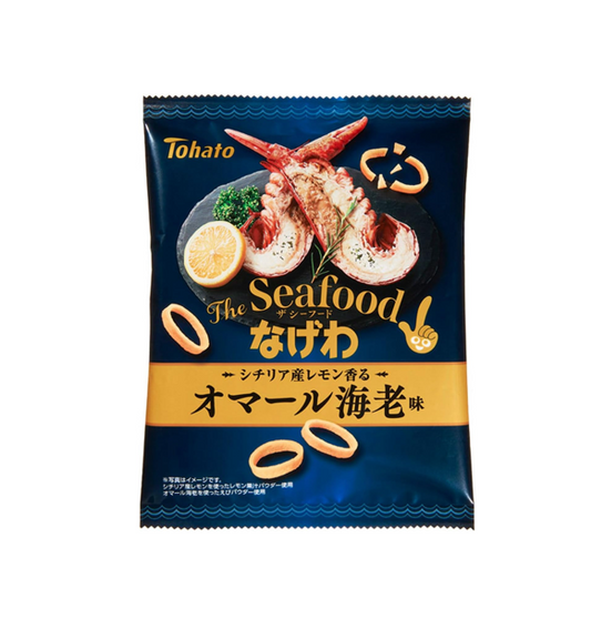 Tohato The Seafood Nagewa Potato Rings Sicilian Lemon-Fragrant Lobster Flavor (50G)