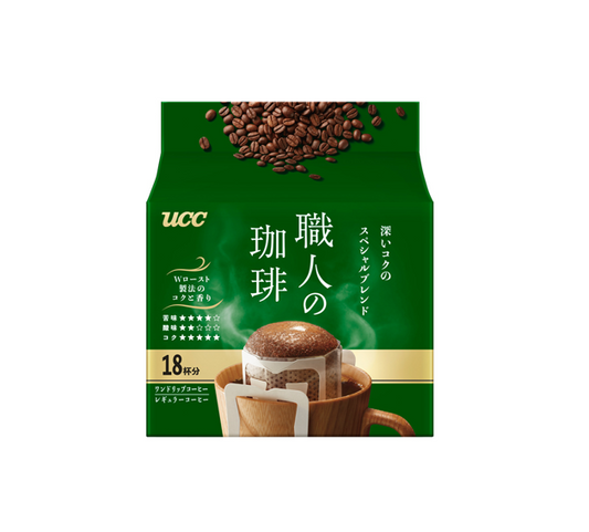 UCC Artisan's Coffee One-Drip Coffee Deeply Flavoured Special Blend (18 Cups)