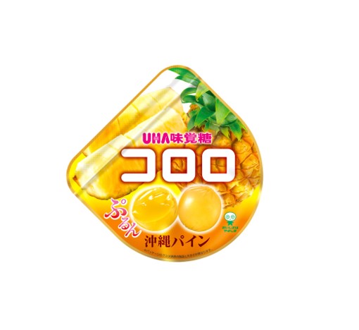 UHAコロログミ 沖縄パイナップル味（40G）