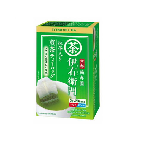 Ujinotsuyu Iyemon Matcha Iri Sencha Tea (40G)