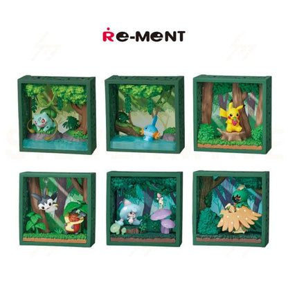 Re-Ment Pokémon Frame Deep Woods