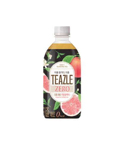 WoongJin Teazle Zero Pamplemousse et thé noir (500 ml)