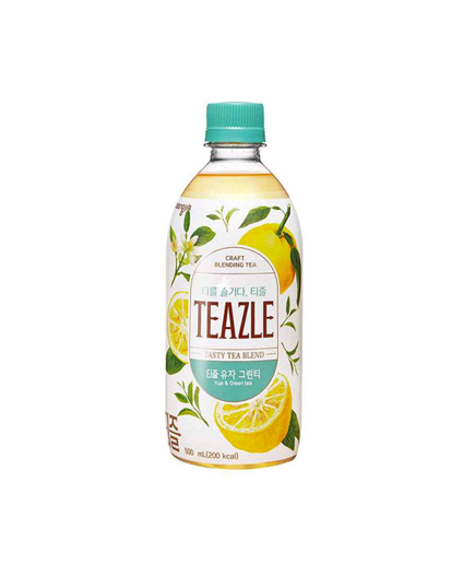 WoongJin Teazle Zero Yuja &amp; Thé Vert (500ML)