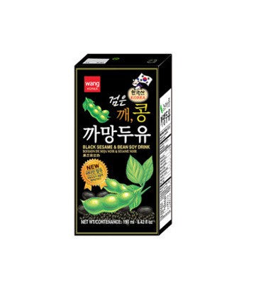 Boisson de soja au sésame noir et aux haricots Wang (200ML)