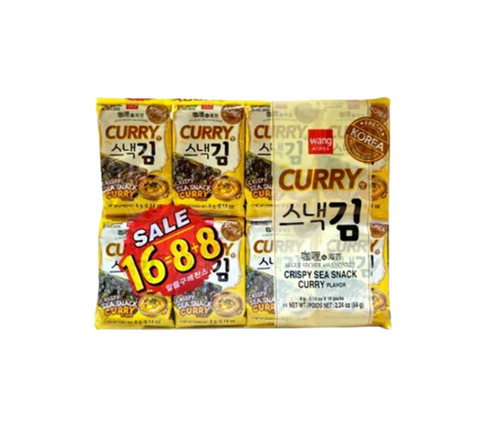 Wang Curry Sea Seaweed Snack