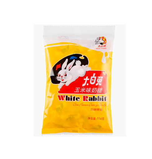 White Rabbit Corn Flavour Creamy Candy