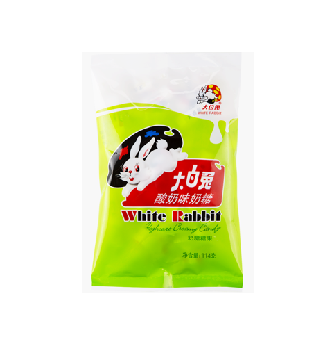 White Rabbit Yogurt Flavour Creamy Candy