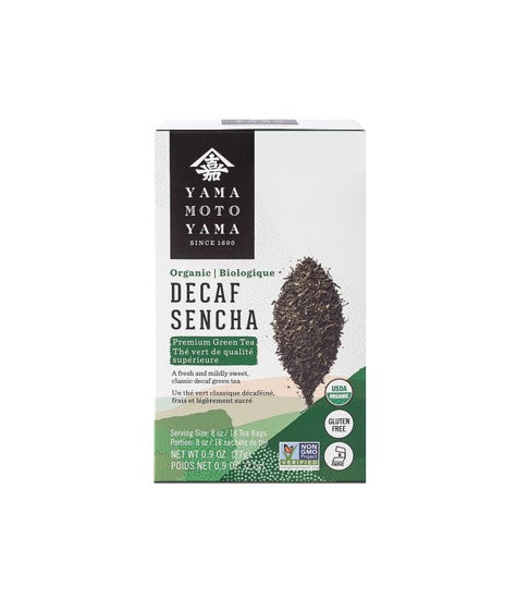 Yamamotoyama Organic Decaf Sencha Green Tea