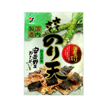 Yamaei Croustillant Tempura Algue Collation Wasabi (80G)