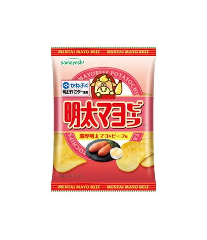 Yamayoshi Mentaiko Beef Mayo Chips (50G)