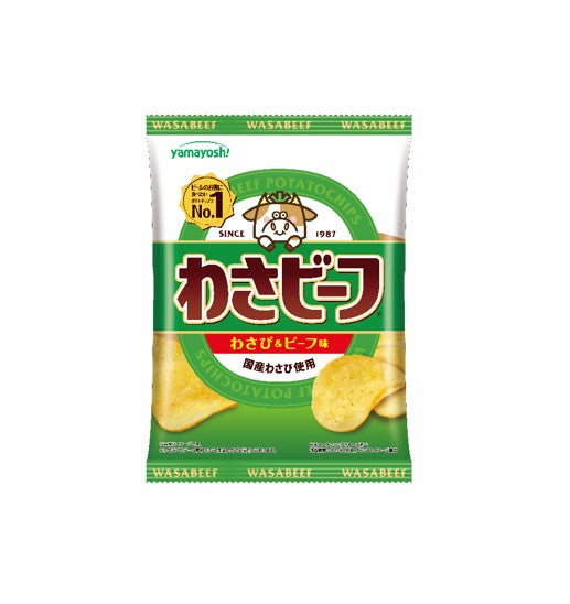 山吉 わさびビーフポテトチップス（50G）