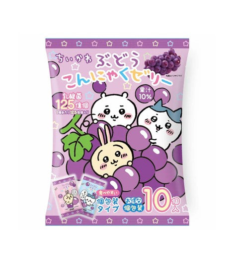 Yokowo Chiikawa Konjac Jelly Grape (150G)