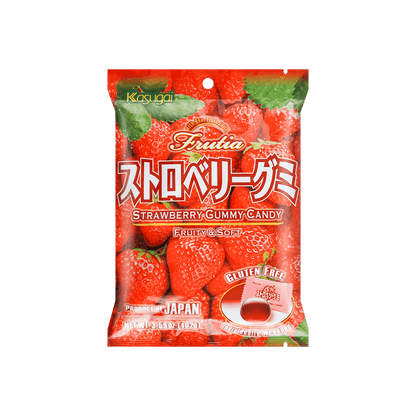 Kasugai Fruitia Strawberry Gummy