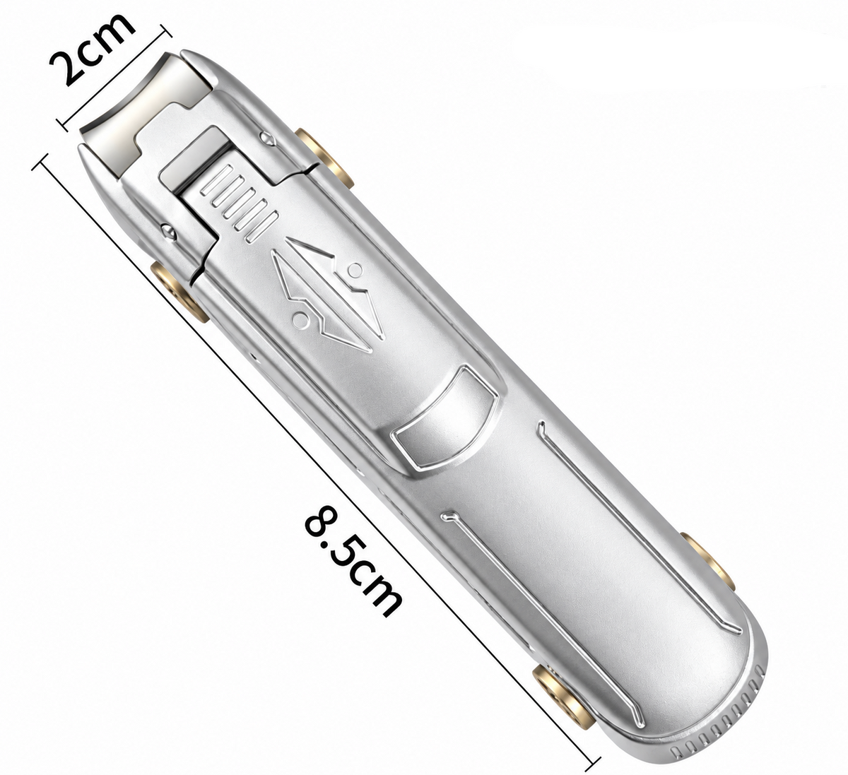 Car Shaped Stainless Steel Splash-Proof Nail Clipper