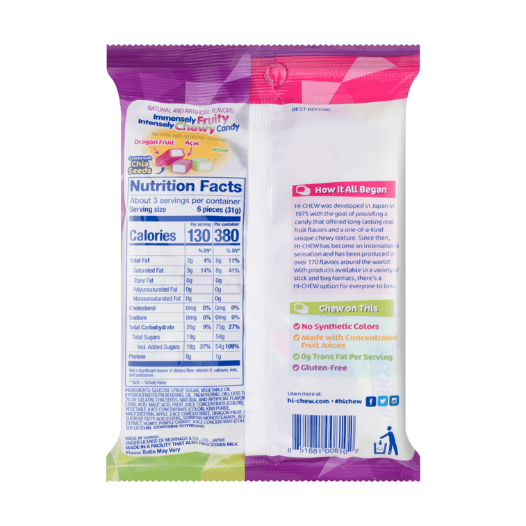 Mélange de superfruits Morinaga Hi-Chew